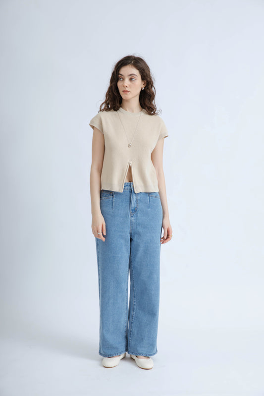 Straight Boyfriend Jeans (Denim)