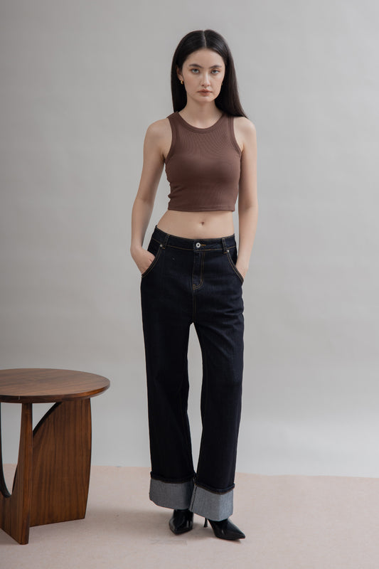 Brayde Fold Up Jeans (Denim)