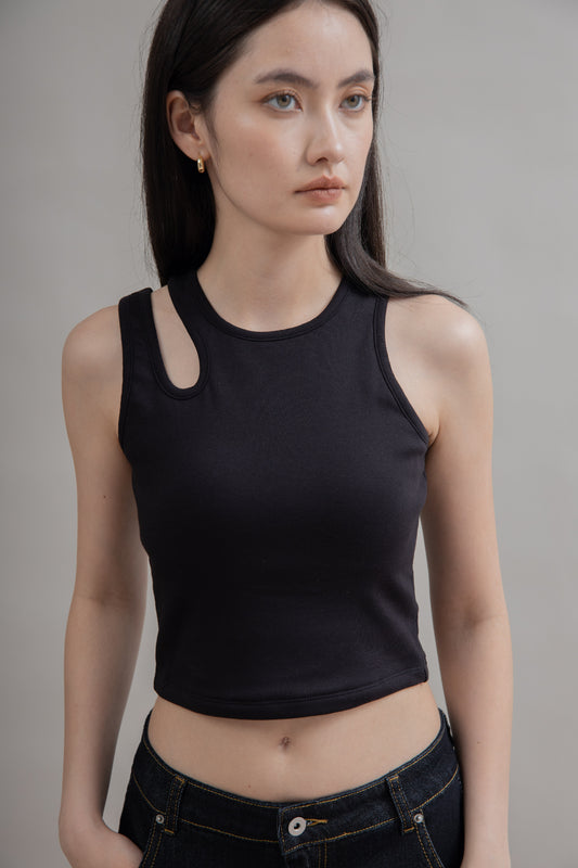 Basic Cut Out Tank Top