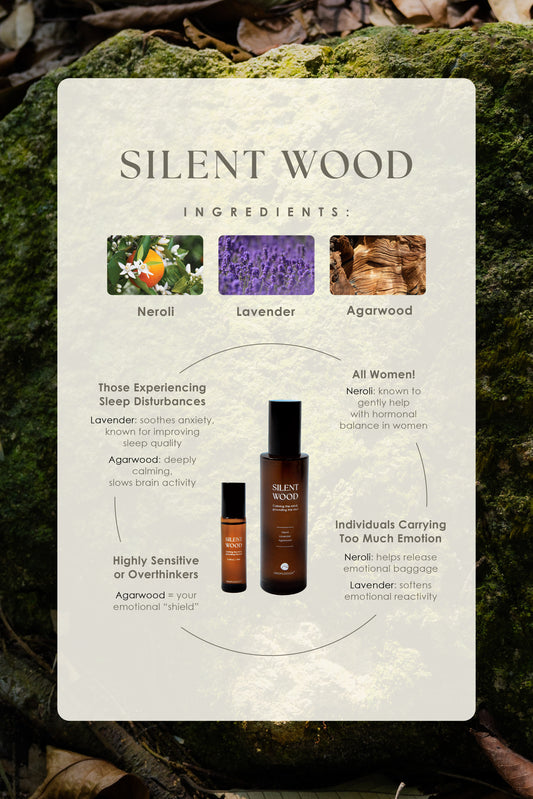 Silent Wood Roll On + Room Spray Bundle