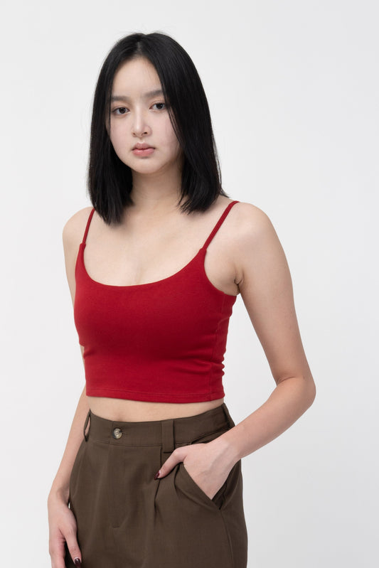 U Neck Padded Tank Top