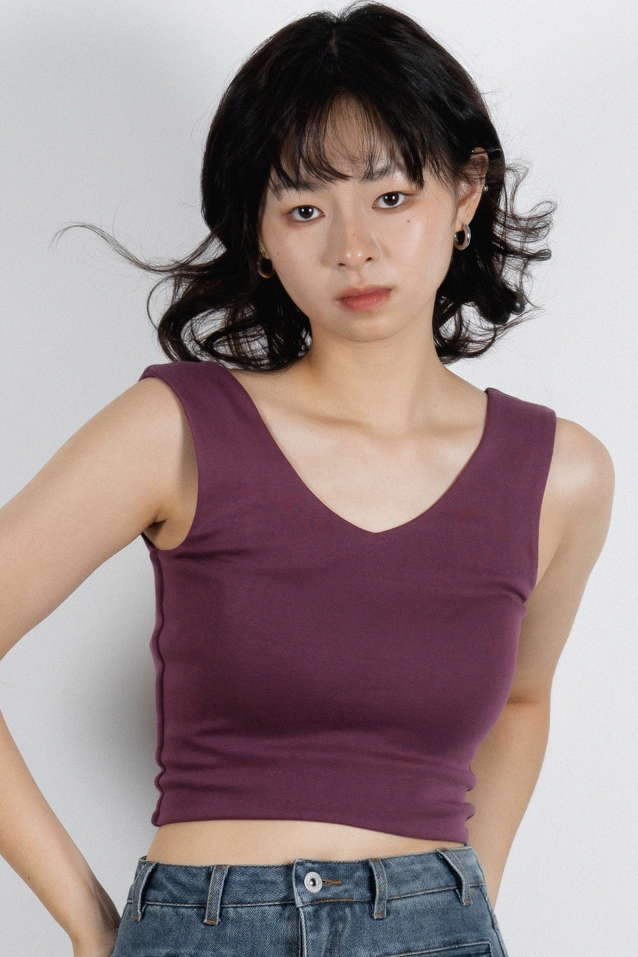 Cotton Two-Way Tank Top