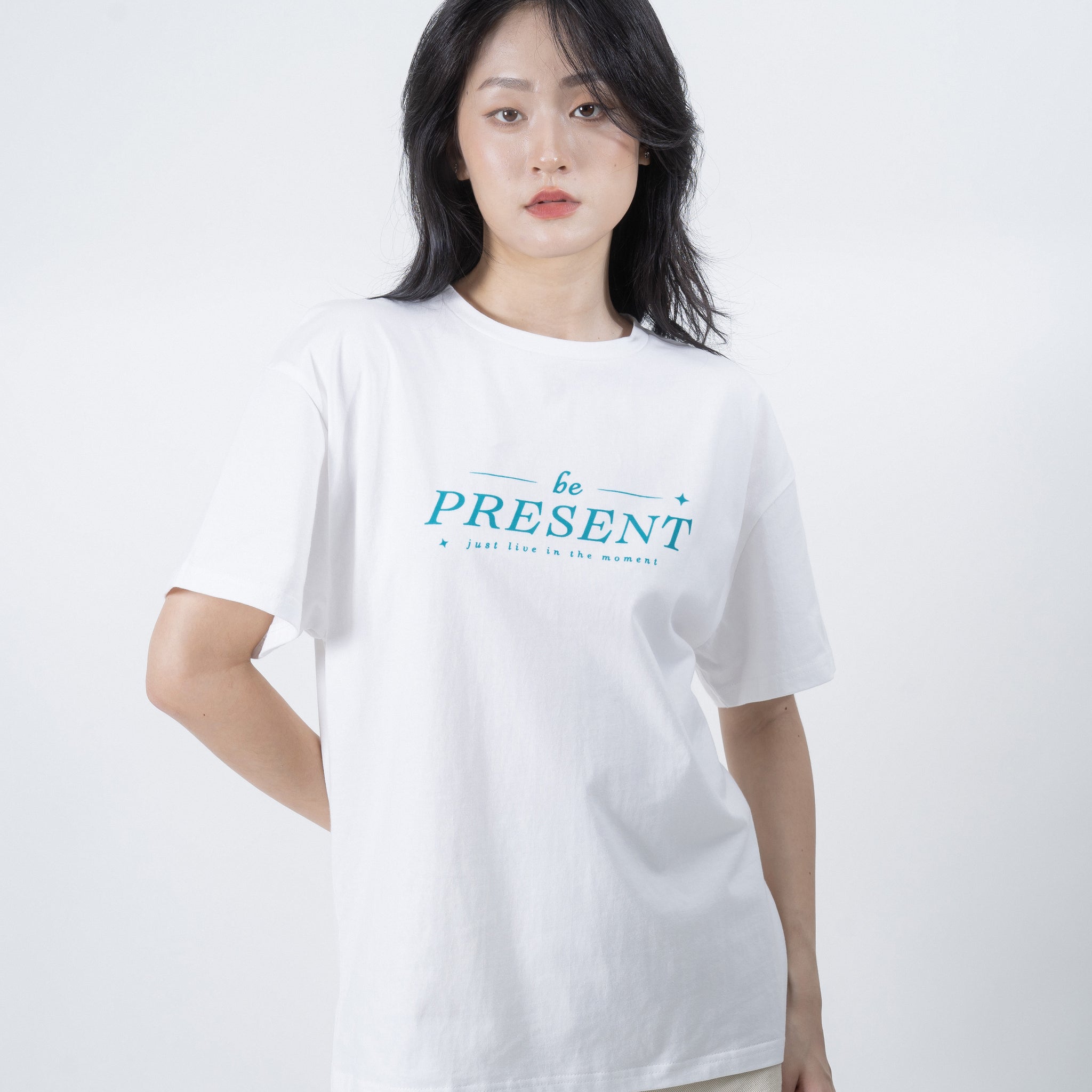 Be Present Tee (White)