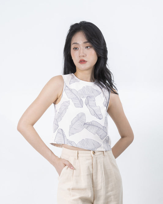 Easy Printed Floral Tank Top (Printed)