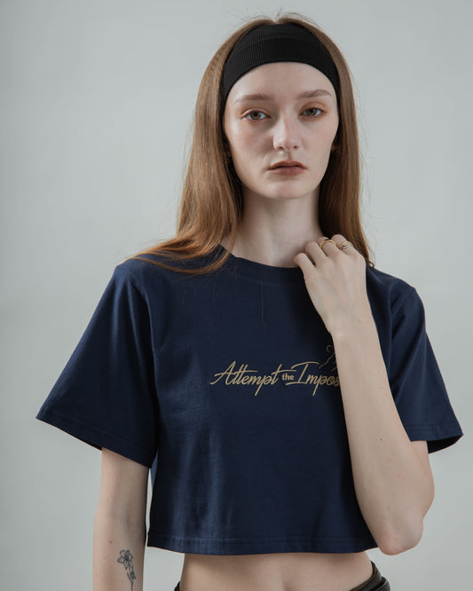 Attempt The Impossible (Dark Blue)