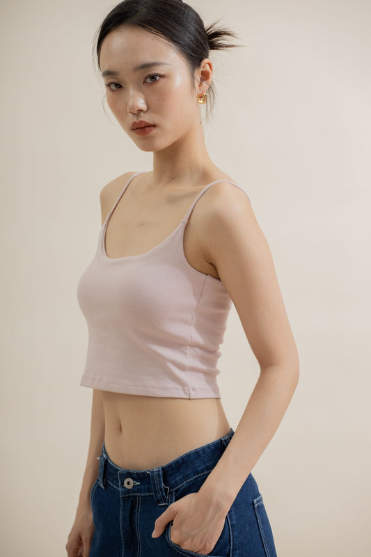 U Neck Padded Tank Top