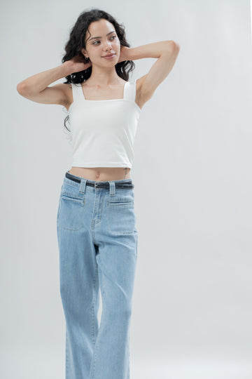 Square Neck Padded Top