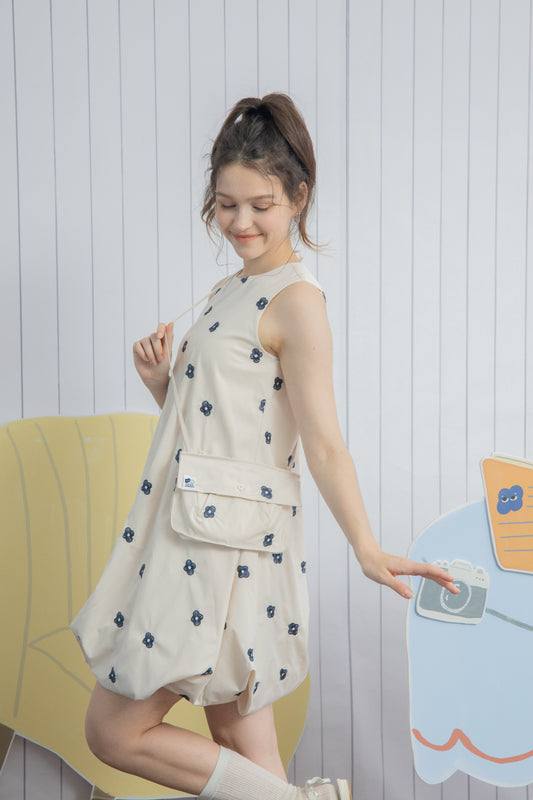 LULU Day-to-Bag Dress (Beige)