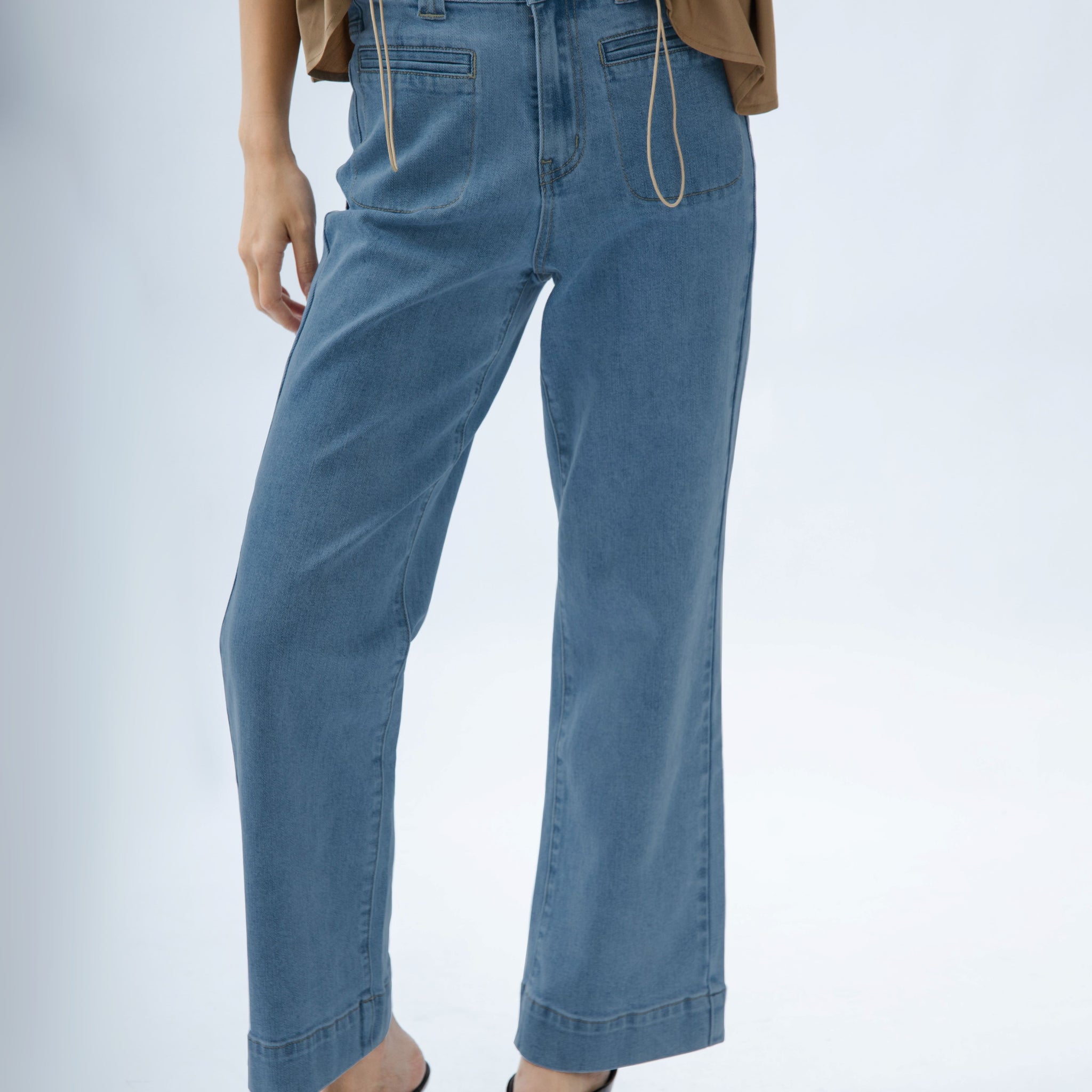 Nova Straight Cut Jeans (Denim)