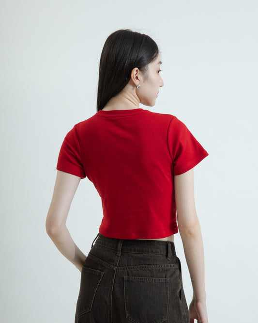 Basic Padded Tee (Red)