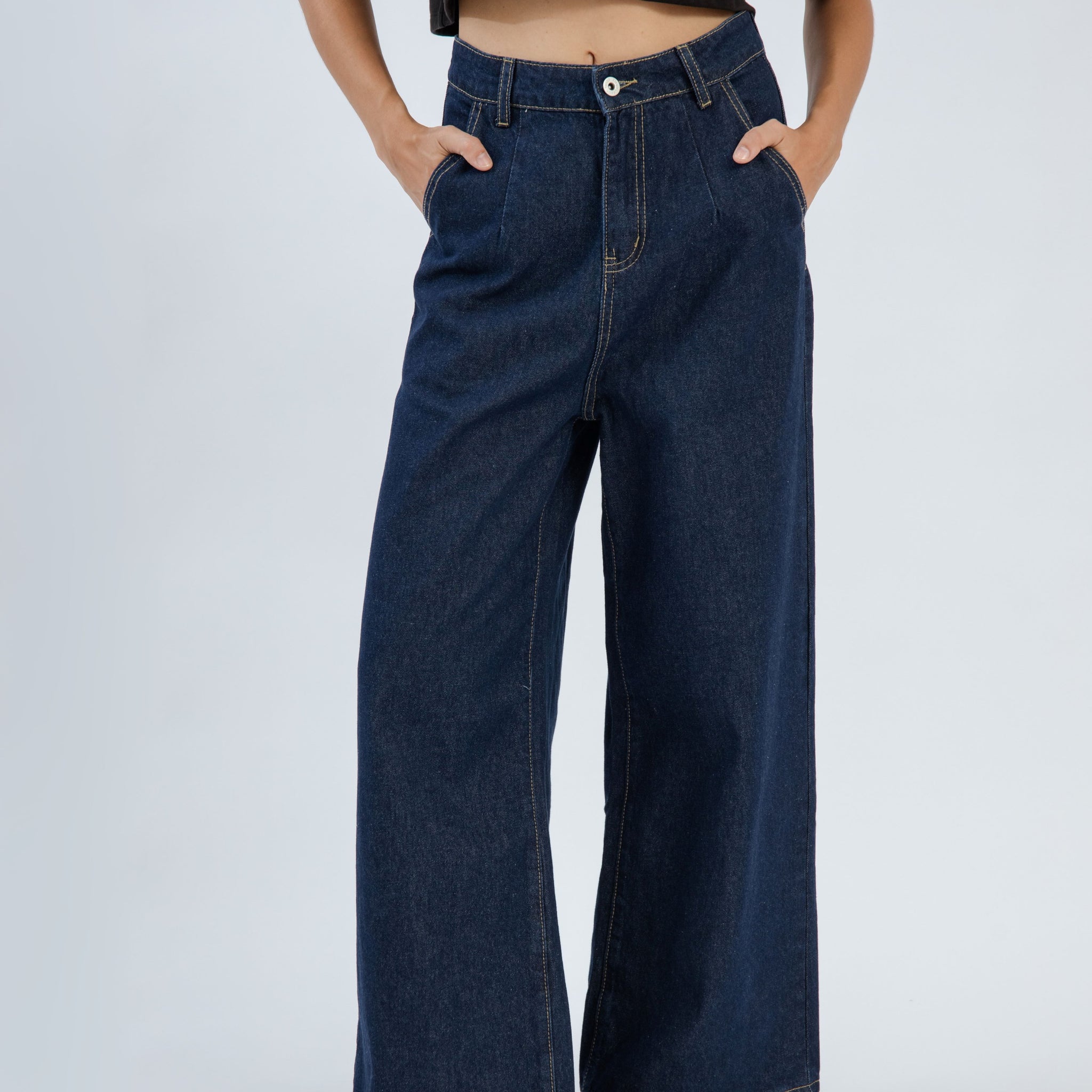 Sloanne Straight Cut Jeans (Denim)