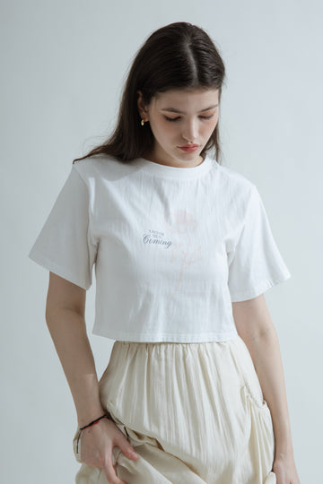 A Better Me is Coming Tee (White)