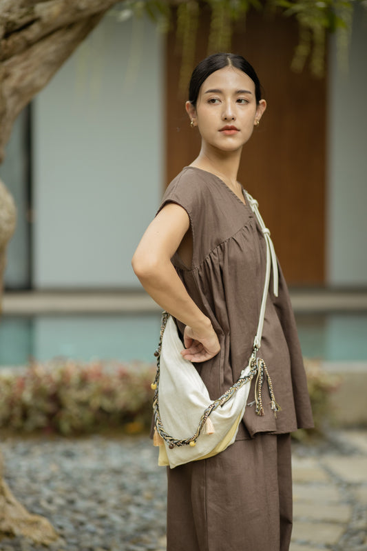 Musubi Convertible Bag (Bone)