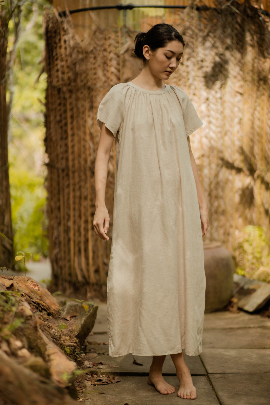 Relax Maxi Dress (Beige)