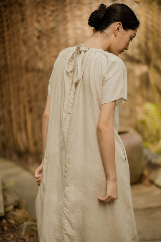 Relax Maxi Dress (Beige)