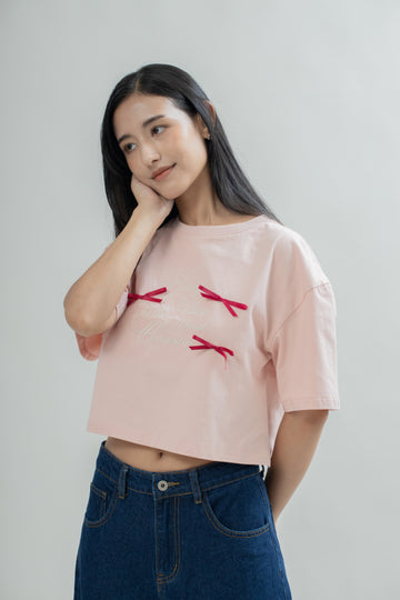 SHOPLOOOH Being Alive is the Special Occasion Tee (Pink)