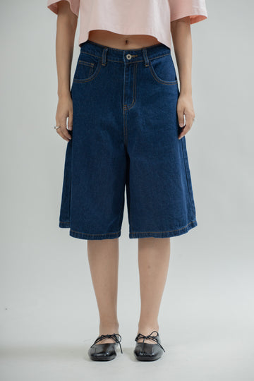 Billie High Waist Jorts (Denim)