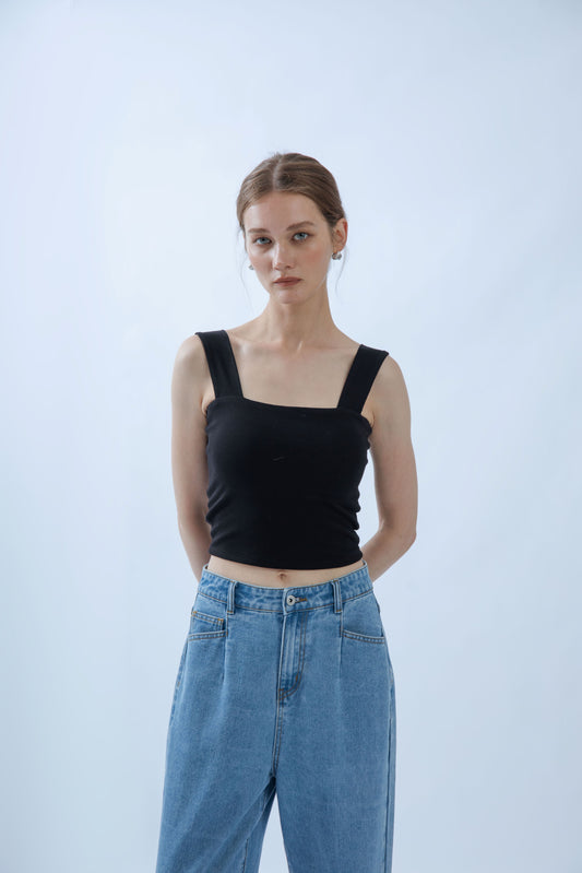 Square Neck Padded Top