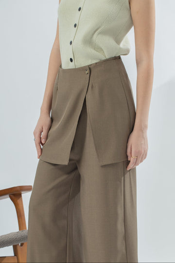 Skirt Overlay (Dark Brown)