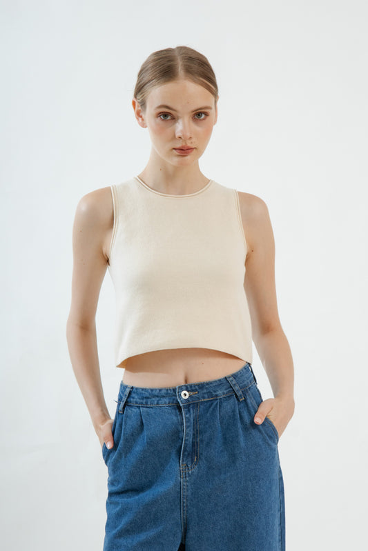 Everyday Sleeveless Knit Top