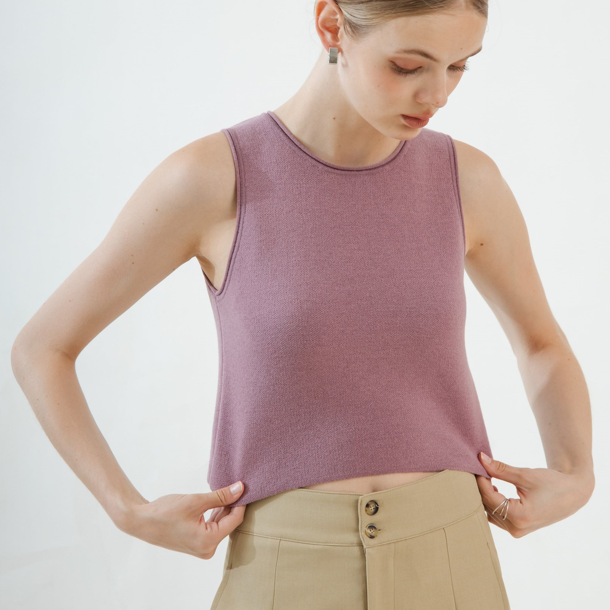 Everyday Sleeveless Knit Top