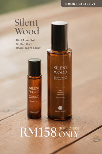 Silent Wood Roll On + Room Spray Bundle