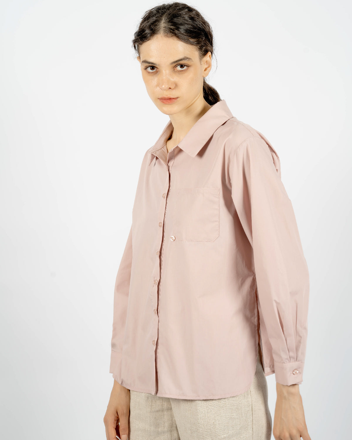 Ava Multi-Wear Shirt (Pink)