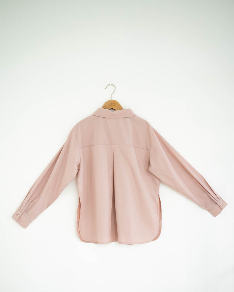 Ava Multi-Wear Shirt (Pink)_Back